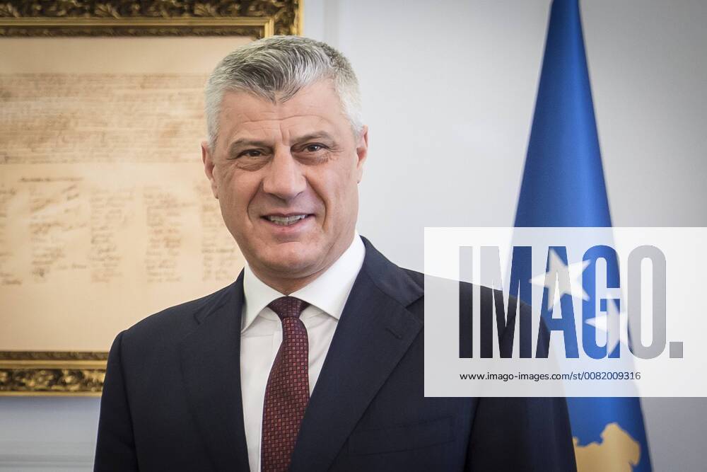 Hashim Thaci President of Kosovo admitted to Pristina 15 02 2018 Pristina Kosovo