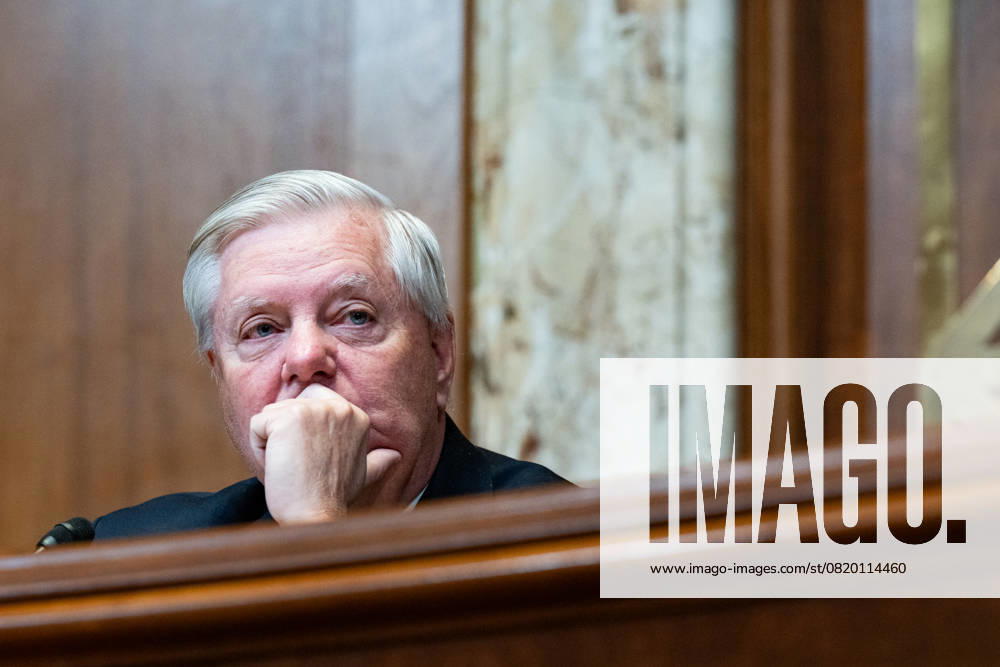 Chairman U.S. Senator Lindsey Graham, R-SC, listens as United States Secretary of State Marco Rubio testifies at a Senate Committee on Appropriations: Subcommittee on State, Foreign Operations, and Related Programs hearing in the Dirksen Senate office building in Washington, DC on Tuesday, May 20, 2025. . WAP20250520054 ANNABELLExGORDON