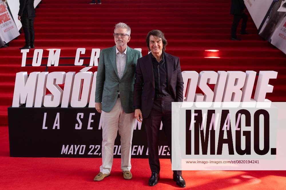 TOM CRUISE and director CHRISTOPHER MCQUARRIE ttended the premiere of Mission Impossible: Dead Reckoning at the National Auditorium, where they signed autographs and walked the red carpet. Mexico City Mexico - ZUMAl178 20250521_znp_l178_036