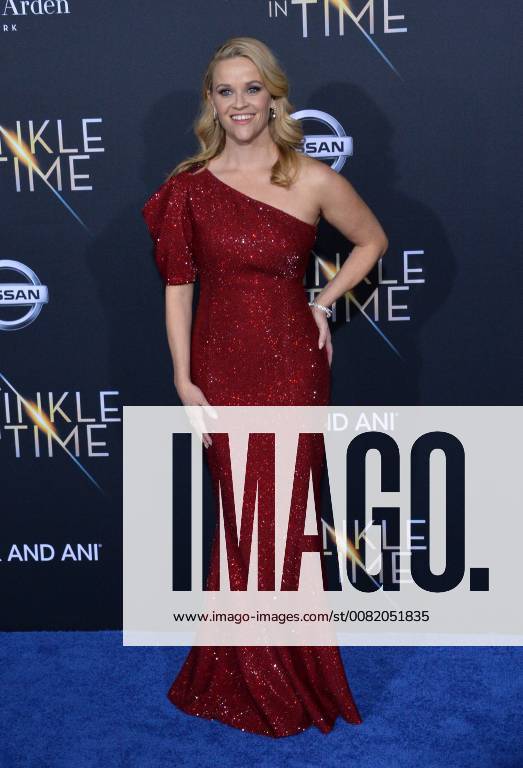 Cast member Reese Witherspoon attends the premiere of the sc-fi motion picture fantasy A Wrinkle in Time at the El Capitan Theatre in the Hollywood section of Los Angeles on February 26, 2018. Storyline: After the disappearance of her scientist father, three peculiar beings send Meg, her brother, and her friend to space in order to find him. LAP2018022624 JIMxRUYMEN