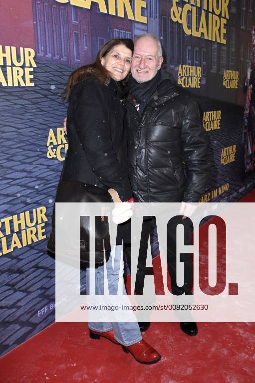 Corinna Binzer and husband Sepp Schauer at the premiere of the movie Arthur Claire at the City Cinema Munich 26 02 2018 Foto:xP.xSchönbergerx xFuturexImage