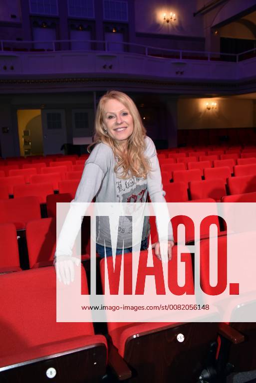 The actress Ulrike Kriegler poses on 27 02 2018 in Cologne at the press conference to present the program of the Volksbühne am Rudolfplatz formerly Millowitsch Theater