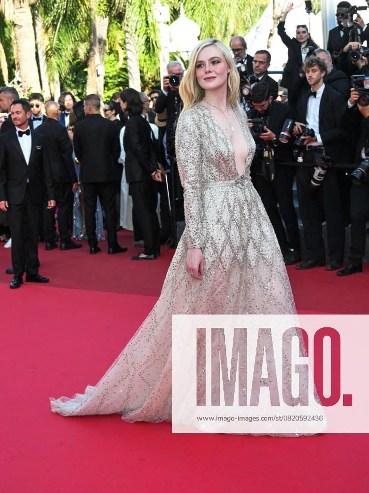 Cannes, 78th Cannes Film Festival 2025 - Evening 11 - Red Carpet of the Film The Mastermind Cannes, 78th Cannes Film Festival 2025 - Evening 11 - Red Carpet of the Film THE MASTERMIND In the photo Elle Fanning Cannes Italy