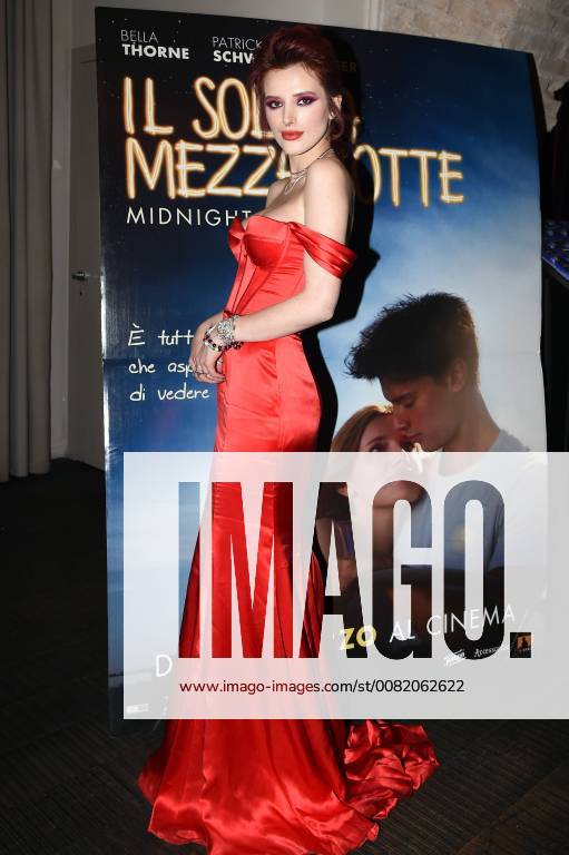 Rome: Hotel Dom in Rome. Bella Thorne. In the picture: The beautiful actress-singer Bella Thorne celebrated for the premiere of her film The Midnight Sun