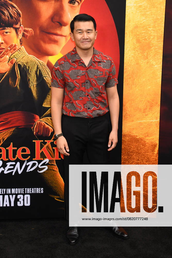 NEW YORK, NY- MAY 27: Ronny Chieng at The NY World Premiere of Karate Kid: Legends on May 27, 2025 in New York City.