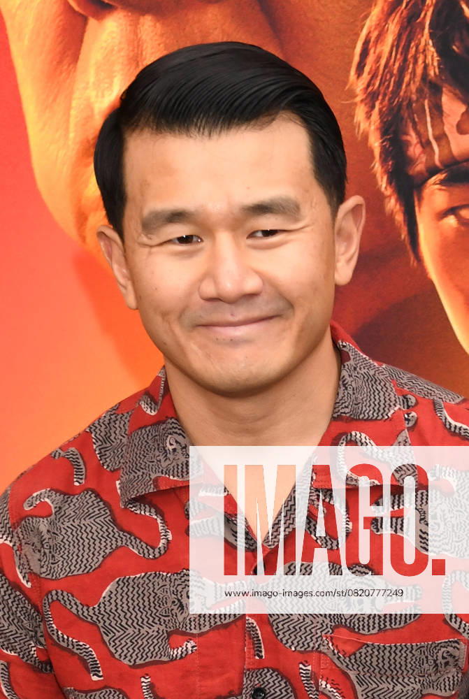 NEW YORK, NY- MAY 27: Ronny Chieng at The NY World Premiere of Karate Kid: Legends on May 27, 2025 in New York City.