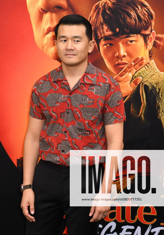 NEW YORK, NY- MAY 27: Ronny Chieng at The NY World Premiere of Karate Kid: Legends on May 27, 2025 in New York City.