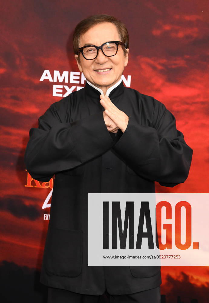 NEW YORK, NY- MAY 27: Jackie Chan at The NY World Premiere of Karate Kid: Legends on May 27, 2025 in New York City.