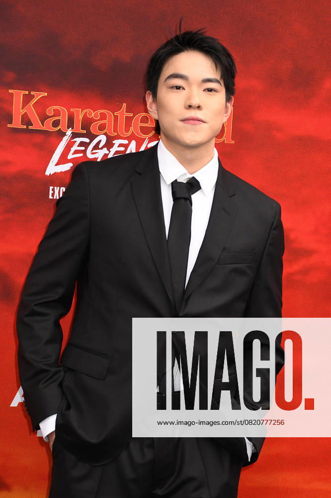 NEW YORK, NY- MAY 27: Oscar Ge at The NY World Premiere of Karate Kid: Legends on May 27, 2025 in New York City.