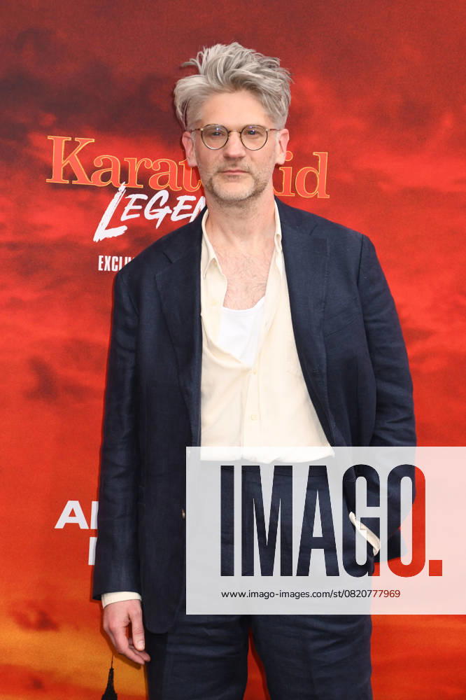 NEW YORK, NY- MAY 27: Jonathan Entwistle at The NY World Premiere of Karate Kid: Legends on May 27, 2025 in New York City.
