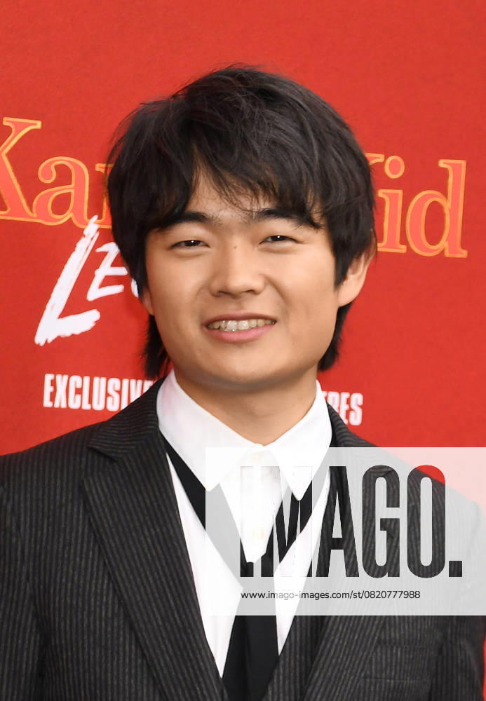 NEW YORK, NY- MAY 27: Ben Wang at The NY World Premiere of Karate Kid: Legends on May 27, 2025 in New York City.
