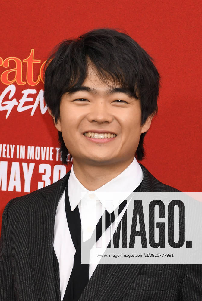NEW YORK, NY- MAY 27: Ben Wang at The NY World Premiere of Karate Kid: Legends on May 27, 2025 in New York City.