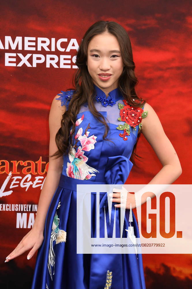 NEW YORK, NY- MAY 27: Reagan To at The NY World Premiere of Karate Kid: Legends on May 27, 2025 in New York City.