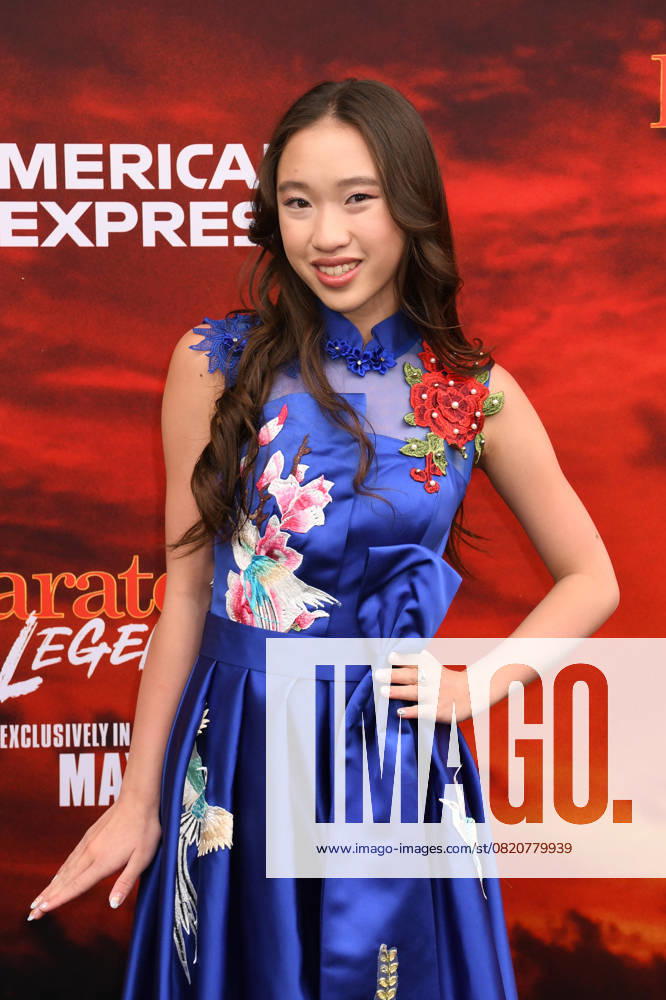 NEW YORK, NY- MAY 27: Reagan To at The NY World Premiere of Karate Kid: Legends on May 27, 2025 in New York City.