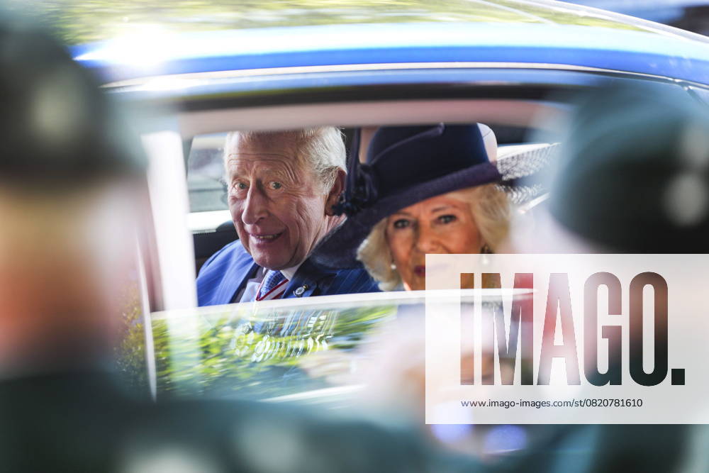 Ottawa, On, CAN: King Charles and Queen Camilla depart after laying a wreath at the Tomb of the Unknown Soldier at the National War Memorial in Ottawa during a royal visit on Tuesday, May 27, 2025. Ottawa CAN - ZUMAc35_ 20250527_zaf_c35_331
