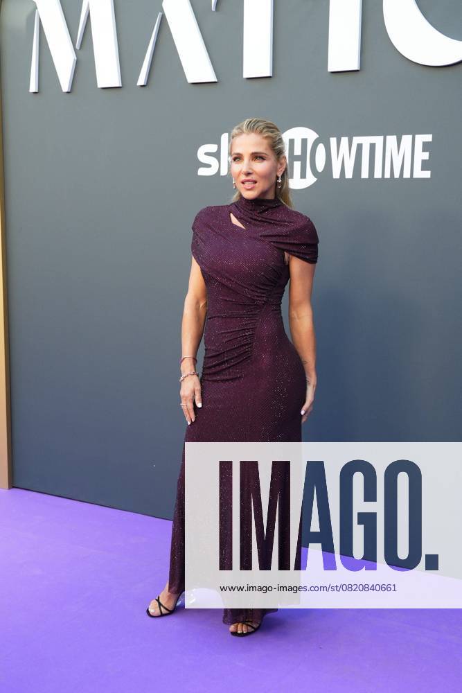 Actress and model Elsa Pataky at photocall for premiere film Matices in Madrid on Wednesday, 28 May 2025. Cordon Press
