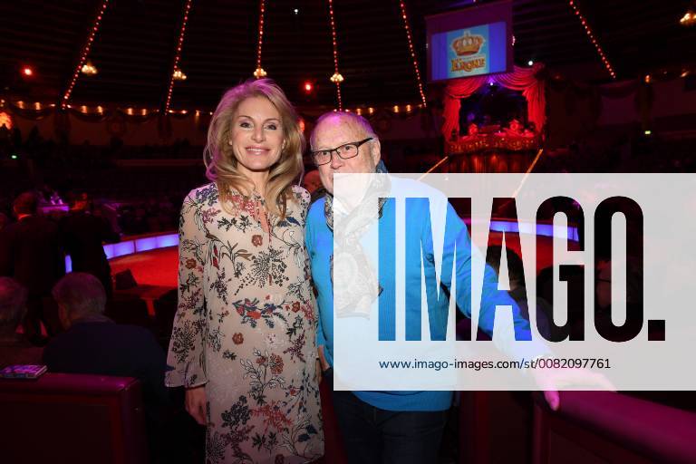 Joseph Vilsmaier with girlfriend Birgit Muth Premiere Circus Krone 3 Winter Program Manege Circus Kronebau Munich 01 03 2018