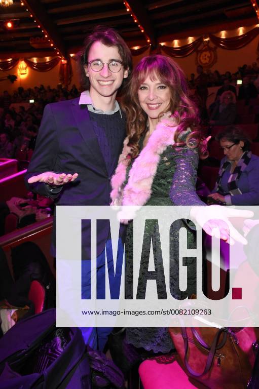 Cornelia Corba with son Benjamin at the premiere of the 3 Winter Program 2018 of Circus Krone in Kronebau Munich 01 03 2018 Foto:xP.xSchönbergerx xFuturexImage