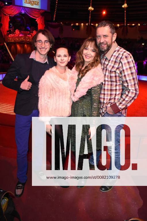 Benjamin Corba Dagmar Habermeier Cornelia Corba and Manfred May at the premiere of the 3 Winter Program 2018 of the Circus Krone in Kronebau Munich 01 03 2018 Foto:xP.xSchönbergerx xFuturexImage