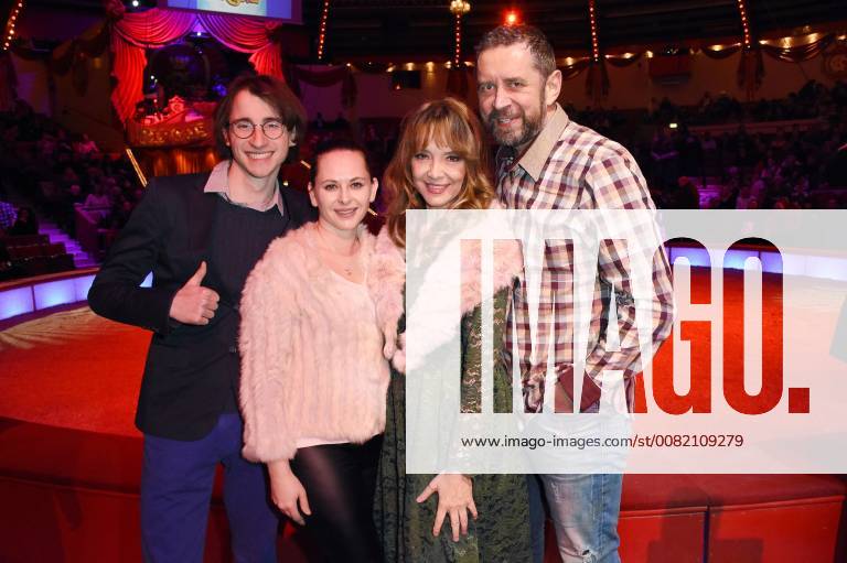 Benjamin Corba Dagmar Habermeier Cornelia Corba and Manfred May at the premiere of the 3 Winter Program 2018 of the Circus Krone in Kronebau Munich 01 03 2018 Foto:xP.xSchönbergerx xFuturexImage