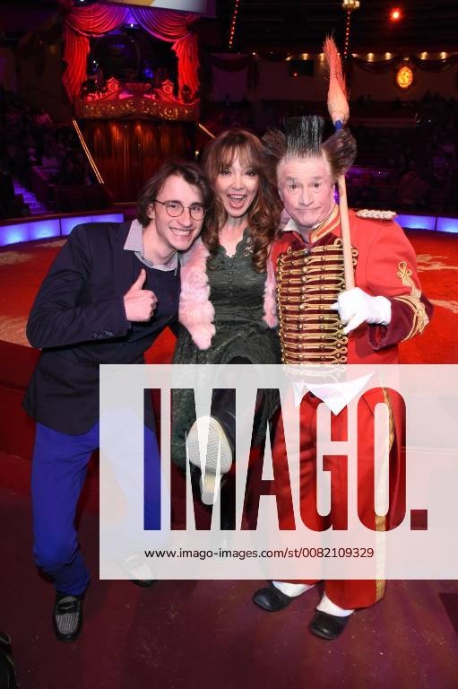 Benjamin Corba Cornelia Corba and Fumagalli at the premiere of the 3 Winter Program 2018 of Circus Krone in Kronebau Munich 01 03 2018 Foto:xP.xSchönbergerx xFuturexImage