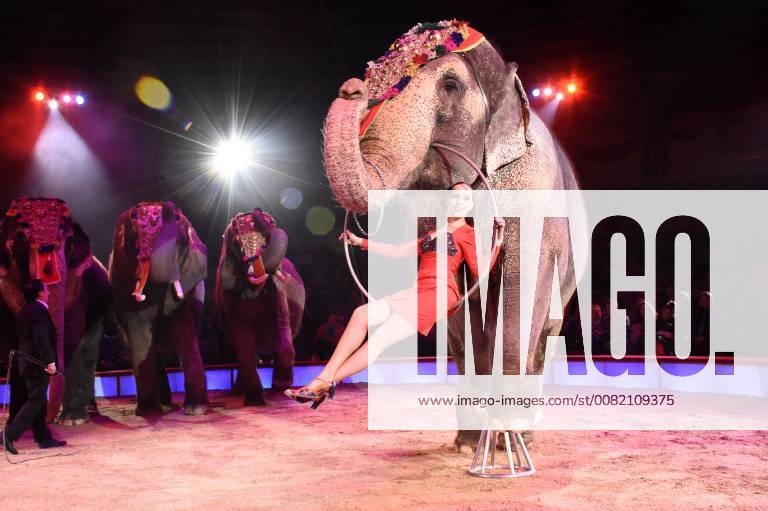Jana Mandana Lacey Krone at the premiere of the 3 Winter Program 2018 of Circus Krone in Kronebau Munich 01 03 2018 Foto:xP.xSchönbergerx xFuturexImage