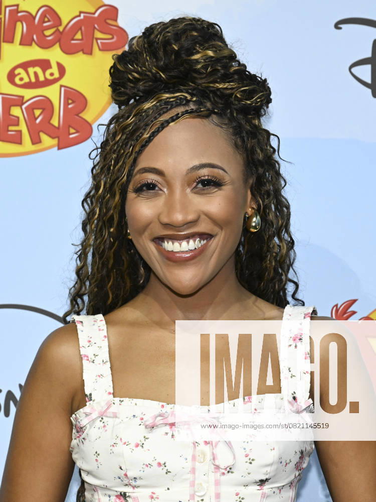 Lauren Ashley Beck attends Phineas and Ferb World Premiere Event. Hollywood USA - ZUMAb173 20250531_aap_b173_039