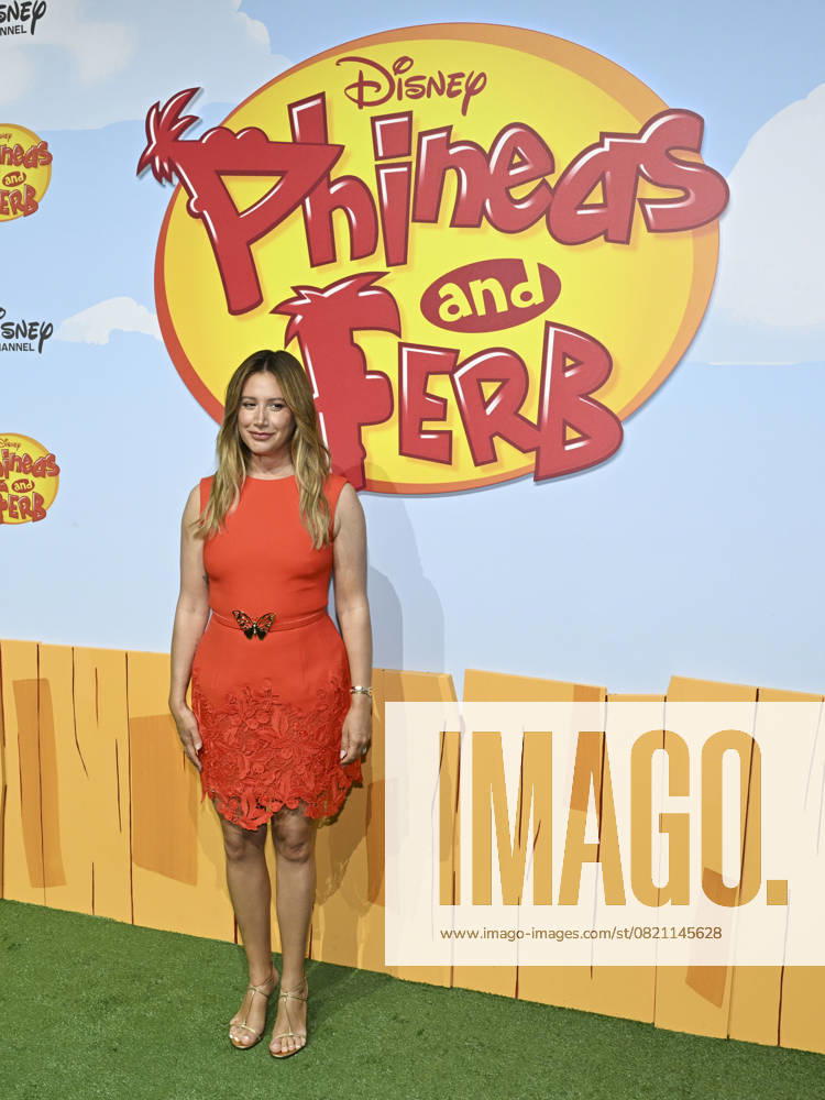 Ashley Tisdale attends Phineas and Ferb World Premiere Event. Hollywood USA - ZUMAb173 20250531_aap_b173_051