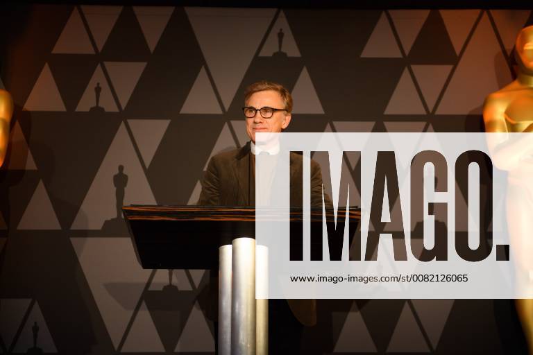 Beverly Hills, California, U.S. - Oscar winner CHRISTOPH WALTZ at the reception for the Foreign Language Film Award category for the 90th Oscars on Friday. Beverly Hills U.S. - ZUMAz03_ 20180302_shf_z03_222