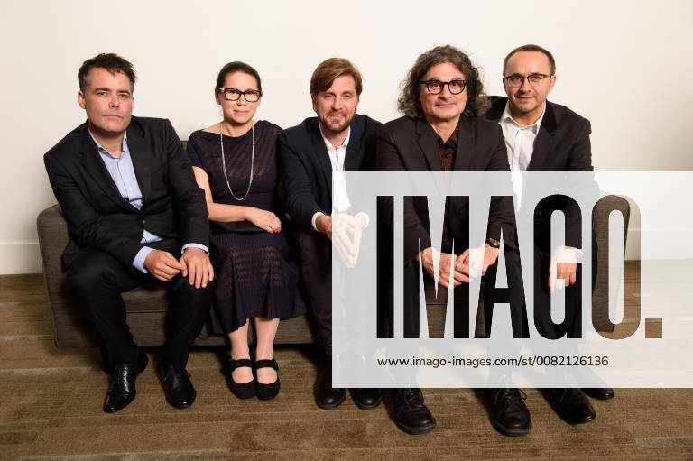 Beverly Hills, California, U.S. - From left: Sebastian Lelio, director of the Oscar nominated foreign film A Fantastic Woman; Ildiko Enyedi director of the Oscar nominated foreign film On Body and Soul (Hungary); Ruben Ostlund, director of the Oscar nominated foreign film The Square (Sweden); Ziad Doueiri, director of the Oscar nominated foreign film The Insult (Lebanon); and Andrey Zvyagintsev, director of the Oscar nominated foreign film Loveless (Russia); at the reception for the Foreign Language Film Award category for the 90th Oscars on Friday. Beverly Hills U.S. - ZUMAz03_ 20180302_shf_z03_208