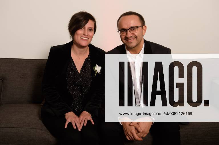 Beverly Hills, California, U.S. - Presenter Rachel Morrison with Andrey Zvyagintsev, director of the Oscar nominated foreign film Loveless (Russia), at the reception for the Foreign Language Film Award category for the 90th Oscars on Friday. Beverly Hills U.S. - ZUMAz03_ 20180302_shf_z03_192