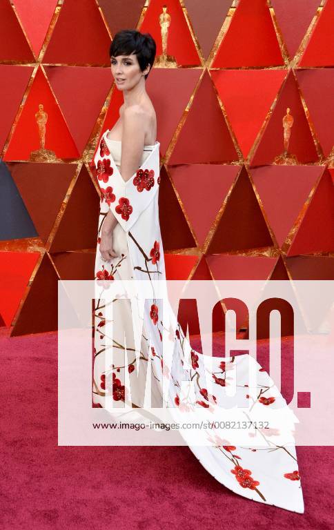 Actress Paz Vega arrives on the red carpet for the 90th annual Academy Awards at the Dolby Theatre in the Hollywood section of Los Angeles on March 4, 2018. LAP20180304329 JIMxRUYMEN