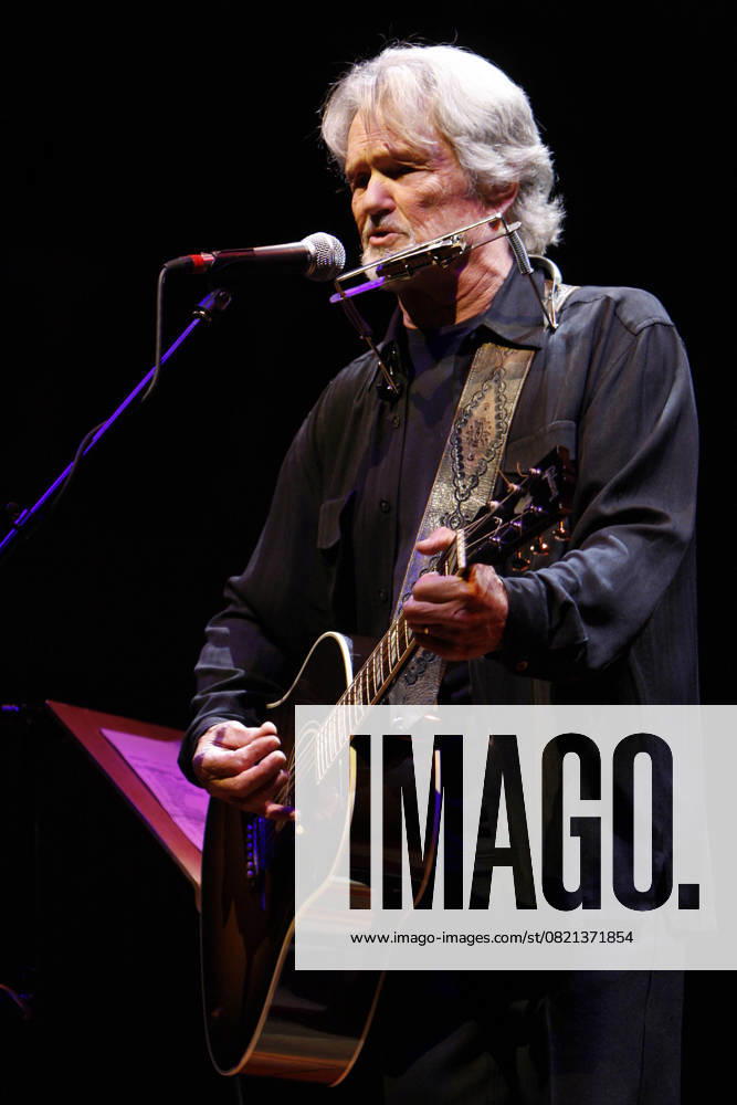 Kris Kristofferson Live At Cadogan Hall KRIS KRISTOFFERSON Live in concert at Cadogan Hall, London, England, UK, July 28th 2010. half length music playing guitar gig on stage microphone singing harmonica beard goatee facial hair black shirt CAP MAR Martin Harris London Great Britain
