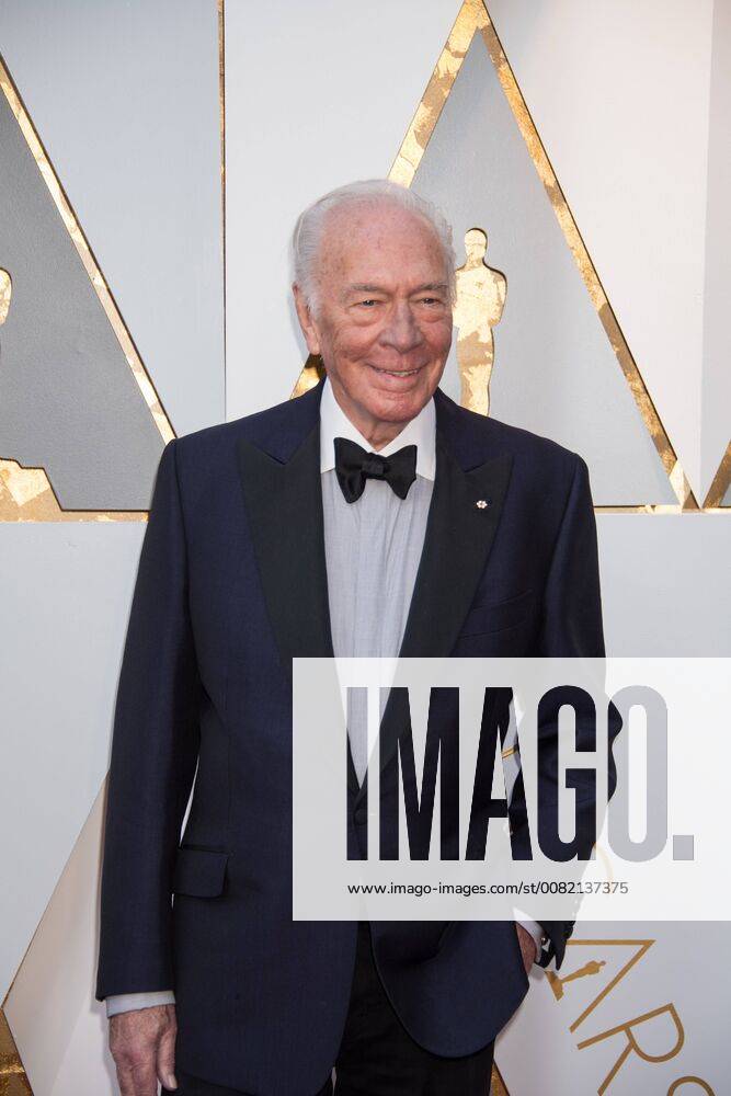 Christopher Plummer, Oscar nominee for Best Actor in a Supporting Role, arrives on the red carpet of The 90th Oscars® at the Dolby® Theatre in Hollywood, CA on Sunday