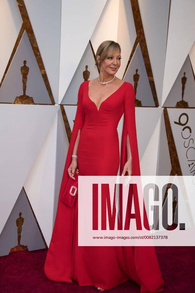 Allison Janney, Oscar nominee for Best Actress in a Supporting Role, arrives on the red carpet of The 90th Oscars® at the Dolby® Theatre in Hollywood, CA on Sunday