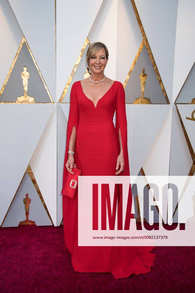 Allison Janney, Oscar nominee for Best Actress in a Supporting Role, arrives on the red carpet of The 90th Oscars® at the Dolby® Theatre in Hollywood, CA on Sunday