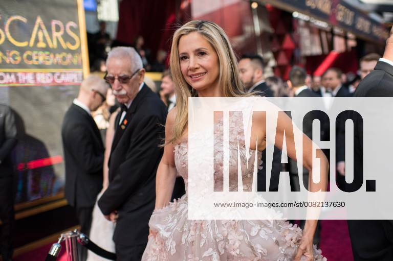 Mira Sorvino arrives for the live ABC Telecast of The 90th Oscars® at the Dolby® Theatre in Hollywood, CA on Sunday