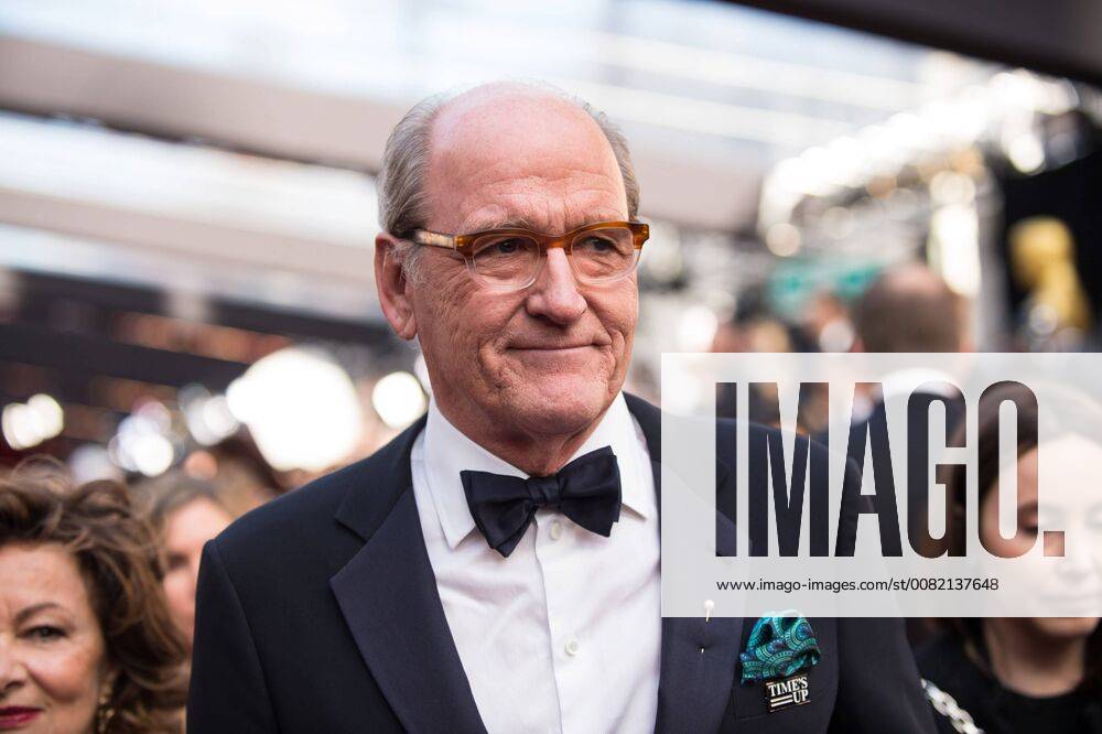 Richard Jenkins, Oscar nominee for best performance by an actor in a supporting role, for his role in The Shape of Water, arrives on the red carpet of The 90th Oscars® at the Dolby® Theatre in Hollywood, CA on Sunday