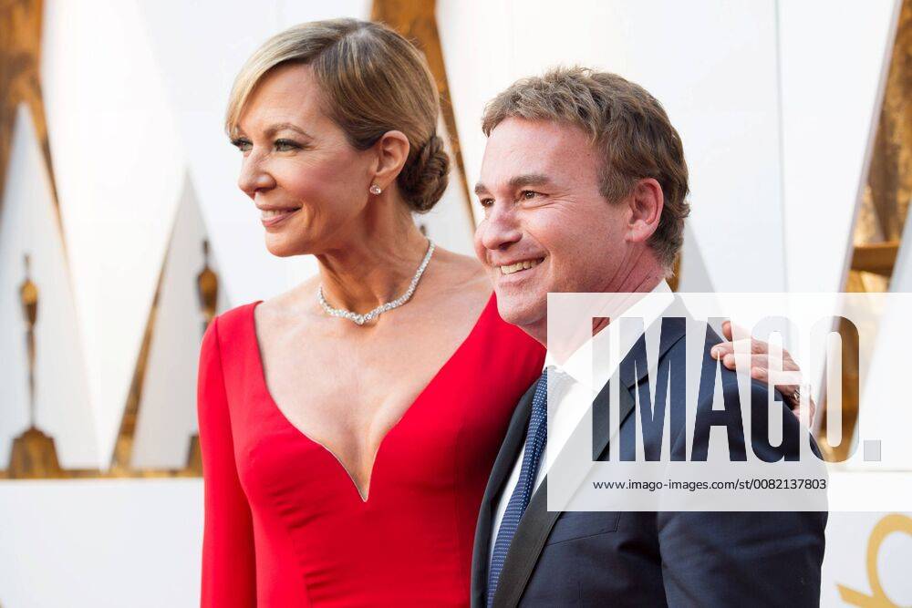 Oscar nominee Allison Janney arrives with guest on the red carpet of The 90th OscarsÂ® at the DolbyÂ® Theatre in Hollywood, CA on Sunday