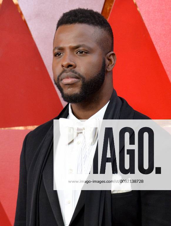 Winston Duke arrives on the red carpet for the 90th annual Academy Awards at the Dolby Theatre in the Hollywood section of Los Angeles on March 4, 2018. LAP20180304958 JIMxRUYMEN