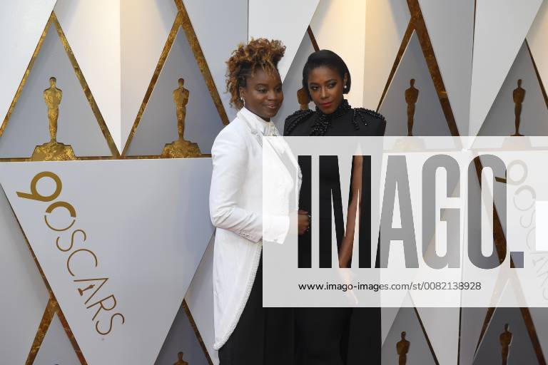 Los Angeles, California, U.S. - DEE REES and SARAH M. BROOM arrives on the red carpet for the 90th Annual Academy Awards at the Dolby Theatre. Los Angeles U.S. - ZUMAz03_ 20180304_zbp_z03_078