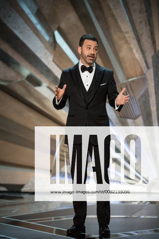 Host Jimmy Kimmel during the live ABC Telecast of The 90th OscarsÂ® at the DolbyÂ® Theatre in Hollywood, CA on Sunday