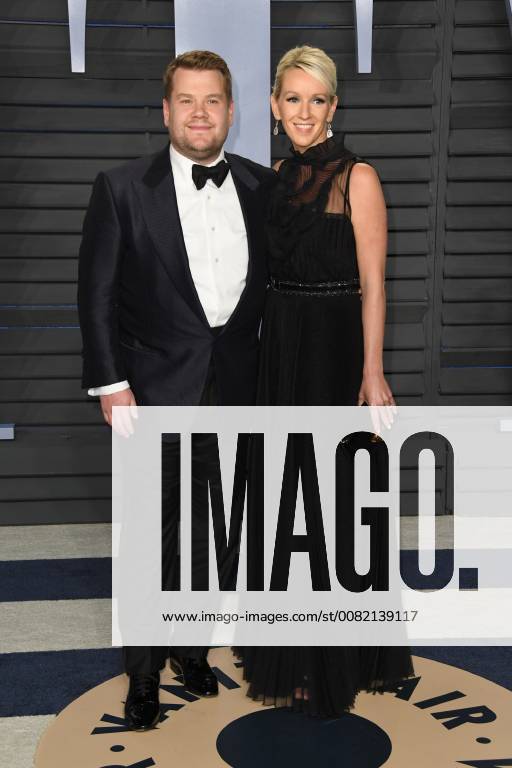 Los Angeles, CA, U.S. - 04 March 2018 - Los Angeles, California - James Corden, Julia Carey. 2018 Vanity Fair Oscar Party following the 90th Academy Awards held at the Wallis Annenberg Center for the Performing Arts. Photo Credit: AdMedia Los Angeles U.S. - ZUMAa123 20180304_zaa_a123_224