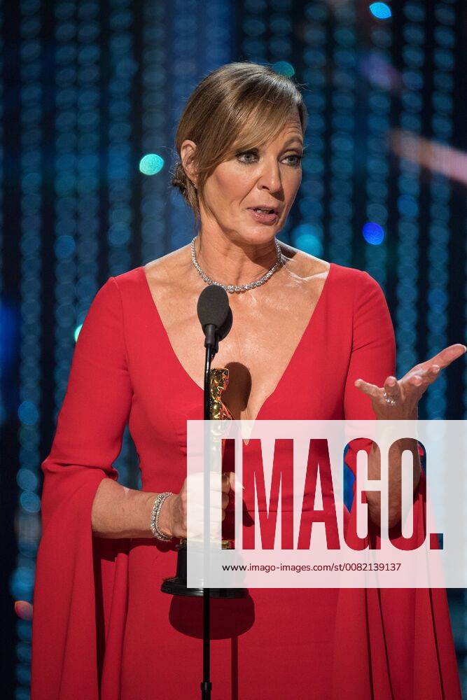 Allison Janney accepts the Oscar for performance by an actress in a supporting role, for her role in I, Tonya during the live ABC Telecast of The 90th OscarsÂ® at the DolbyÂ® Theatre in Hollywood, CA on Sunday