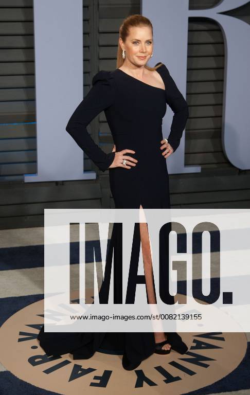 Beverly Hills, California, U.S - Amy Adams on the red carpet of the 2018 Vanity Fair Oscar Party held at the Wallis Annenberg Center in Beverly Hills, California on Sunday March 4, 2018. Beverly Hills U.S. - ZUMAp124 20180304_zaa_p124_014