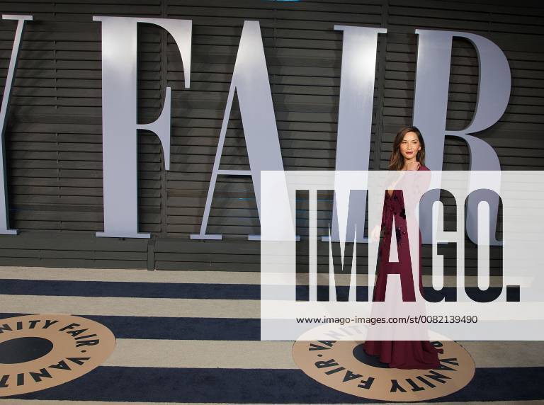 Beverly Hills, California, U.S - Olivia Munn on the red carpet of the 2018 Vanity Fair Oscar Party held at the Wallis Annenberg Center in Beverly Hills, California on Sunday March 4, 2018. Beverly Hills U.S. - ZUMAp124 20180304_zaa_p124_049
