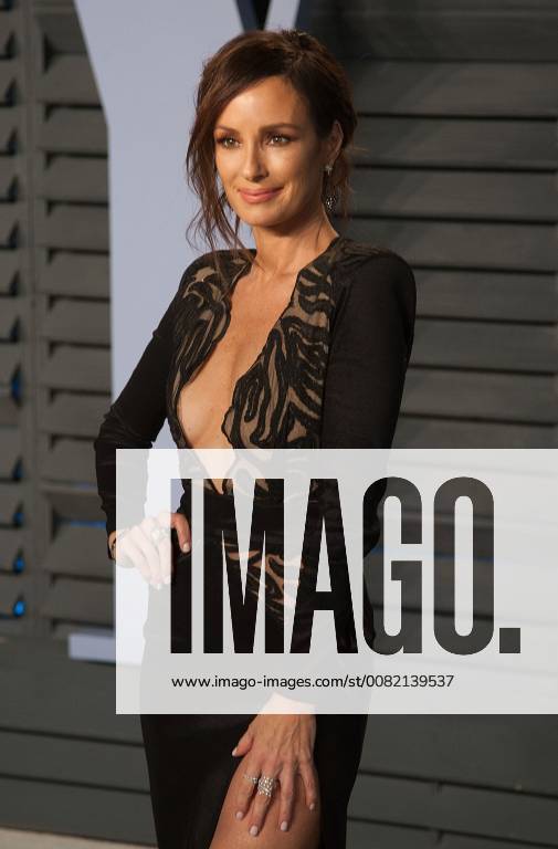 Beverly Hills, California, U.S - Catt Sadler on the red carpet of the 2018 Vanity Fair Oscar Party held at the Wallis Annenberg Center in Beverly Hills, California on Sunday March 4, 2018. Beverly Hills U.S. - ZUMAp124 20180304_zaa_p124_077