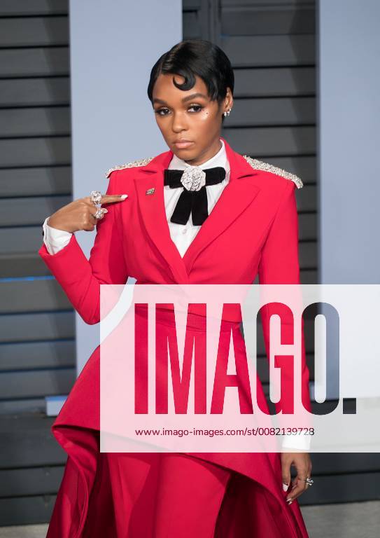 Beverly Hills, California, U.S - Actress Janelle Monae on the red carpet of the 2018 Vanity Fair Oscar Party held at the Wallis Annenberg Center in Beverly Hills, California on Sunday March 4, 2018. Beverly Hills U.S. - ZUMAp124 20180304_zaa_p124_111