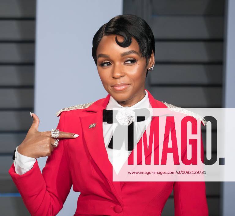Beverly Hills, California, U.S - Actress Janelle Monae on the red carpet of the 2018 Vanity Fair Oscar Party held at the Wallis Annenberg Center in Beverly Hills, California on Sunday March 4, 2018. Beverly Hills U.S. - ZUMAp124 20180304_zaa_p124_104