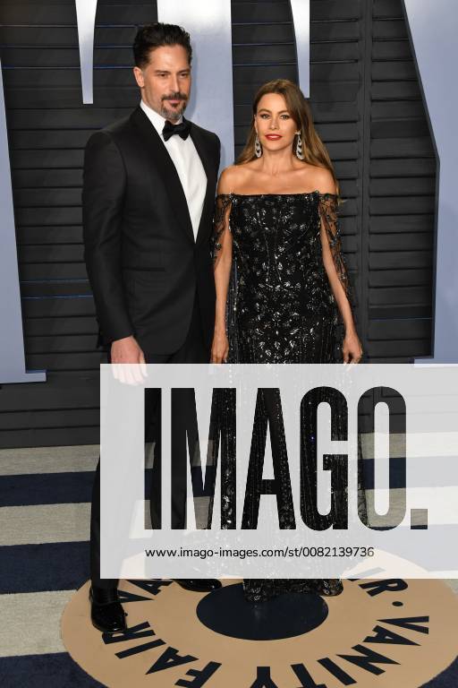 Los Angeles, CA, U.S. - 04 March 2018 - Los Angeles, California - Joe Manganiello, Sofia Vergara. 2018 Vanity Fair Oscar Party following the 90th Academy Awards held at the Wallis Annenberg Center for the Performing Arts. Photo Credit: AdMedia Los Angeles U.S. - ZUMAa123 20180304_zaa_a123_463